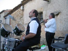 La orquesta Dani de Matamala, al completo.